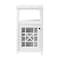 Alaterre Furniture Derby 17"W x 29"H  Deluxe Floor Storage Cabinet ANDE78WH - alternate 1